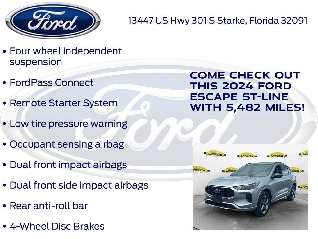 2024 Ford Escape ST-Line