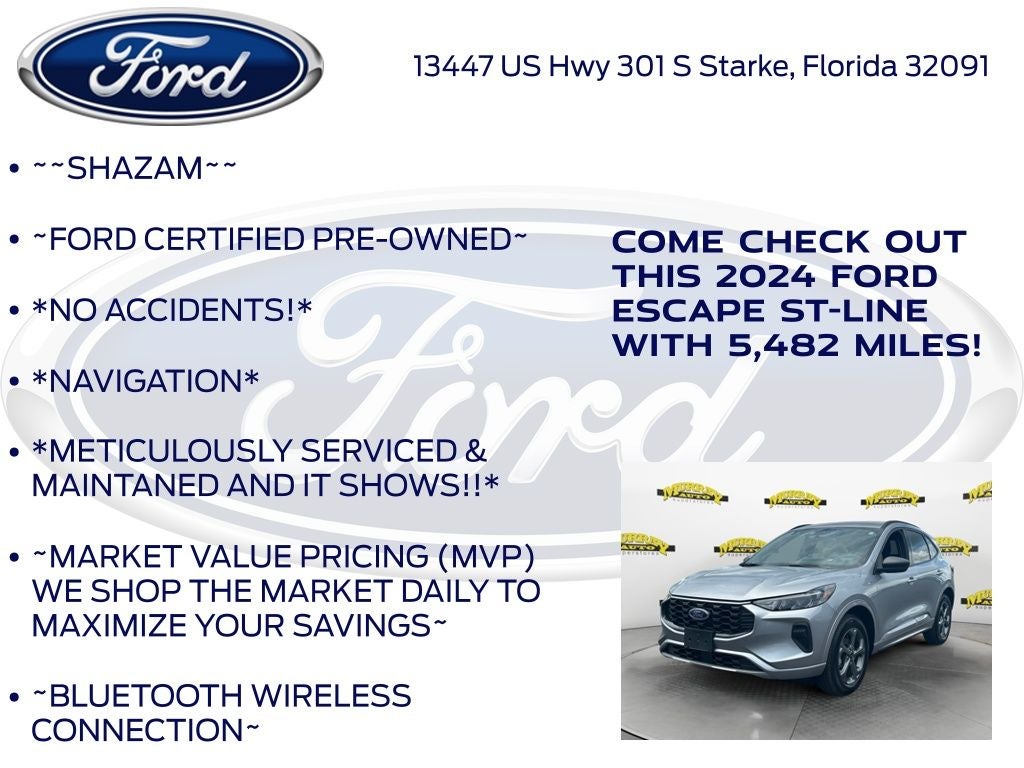 2024 Ford Escape ST-Line
