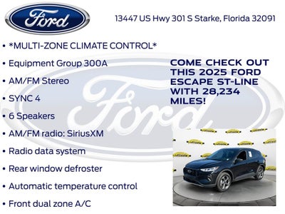 2025 Ford Escape ST-Line