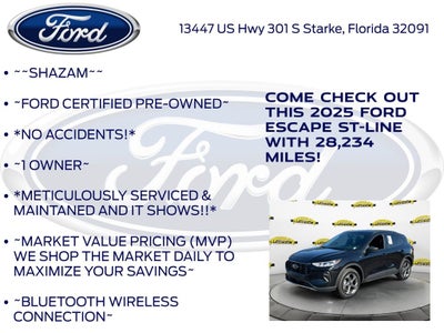 2025 Ford Escape ST-Line