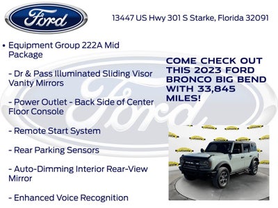 2023 Ford Bronco Big Bend