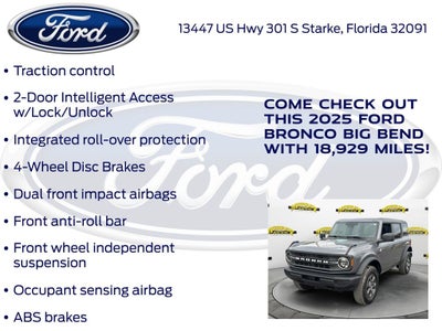 2025 Ford Bronco Big Bend