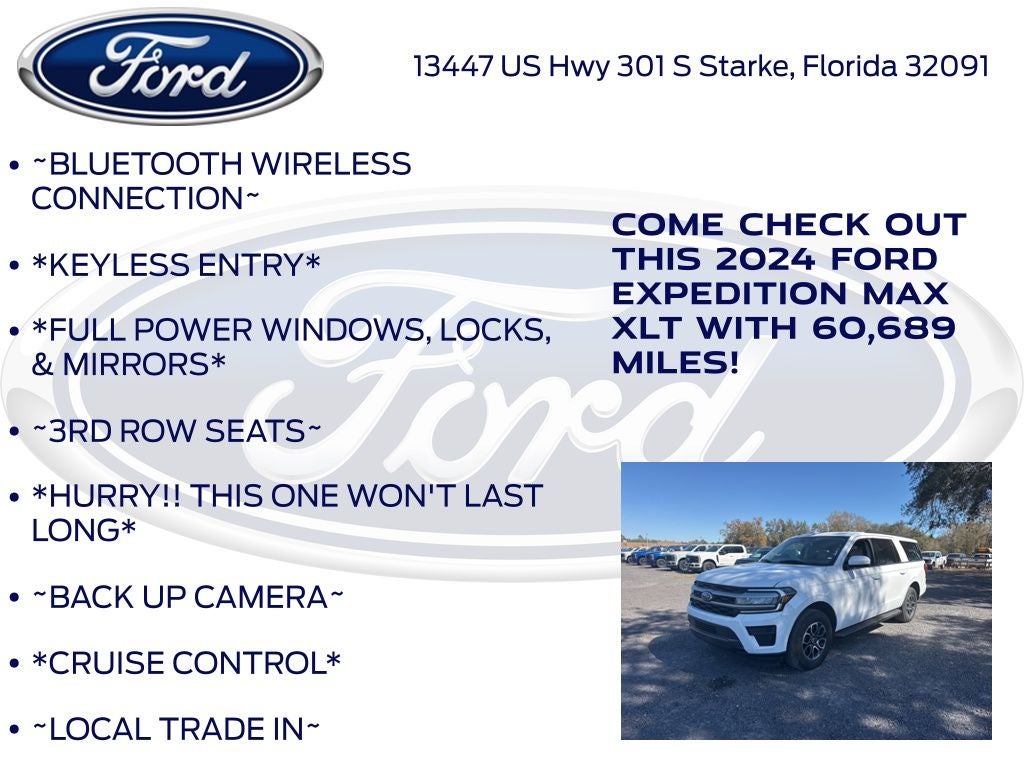2024 Ford Expedition Max XLT