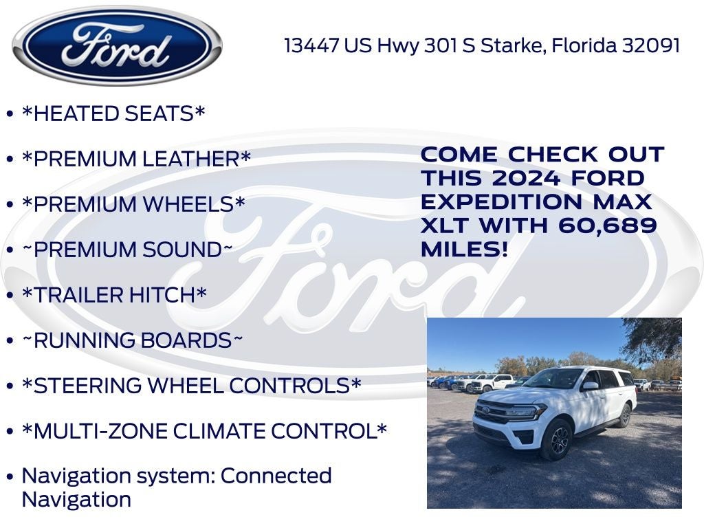2024 Ford Expedition Max XLT