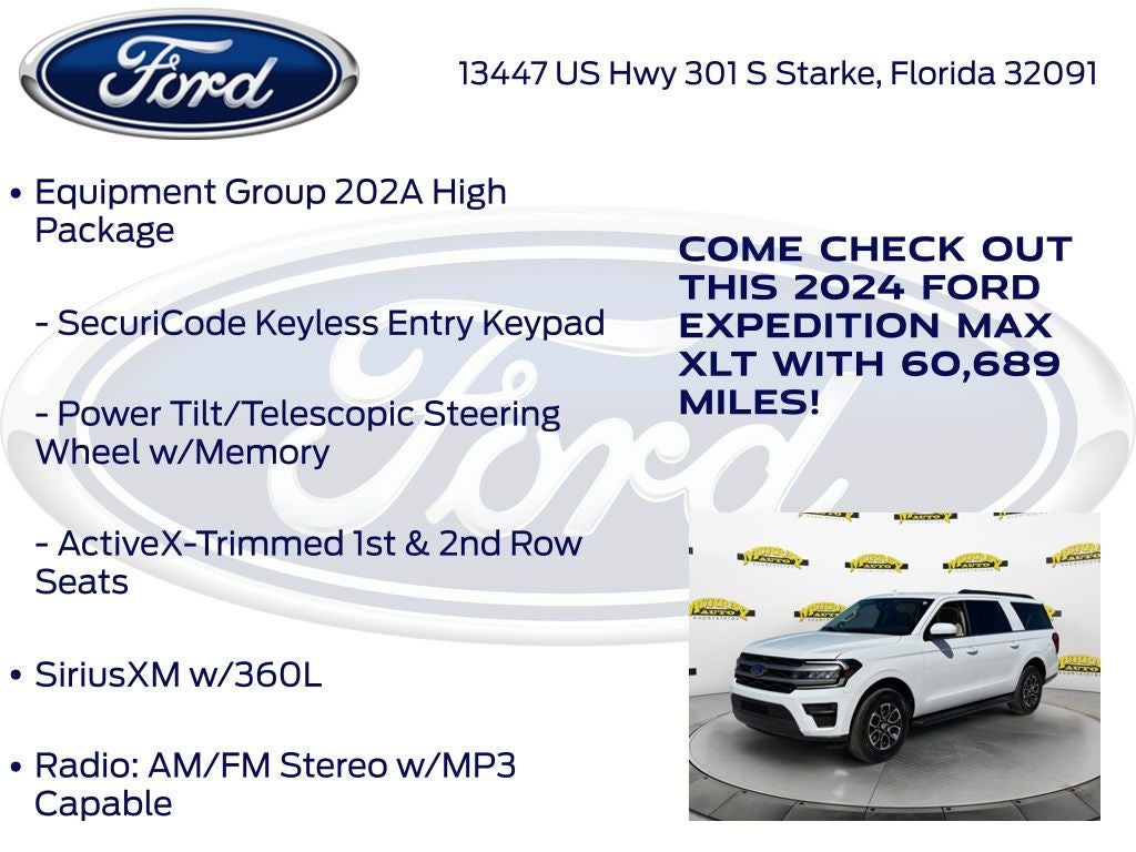 2024 Ford Expedition Max XLT