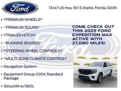 2025 Ford Expedition Max Active
