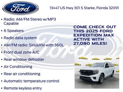 2025 Ford Expedition Max Active