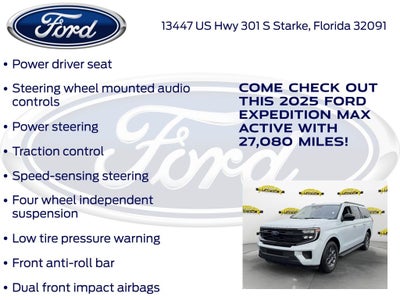 2025 Ford Expedition Max Active
