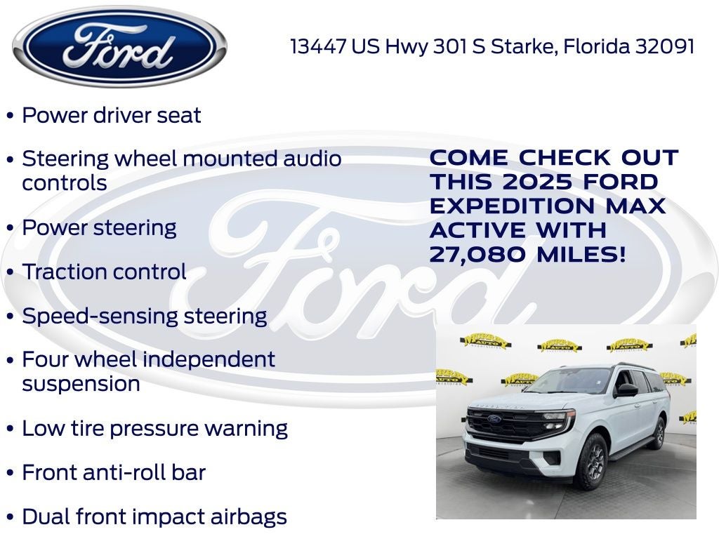 2025 Ford Expedition Max Active