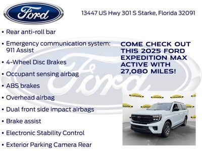 2025 Ford Expedition Max Active