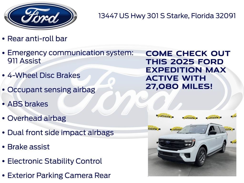 2025 Ford Expedition Max Active
