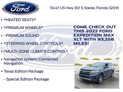 2022 Ford Expedition Max XLT