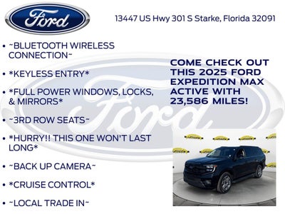2025 Ford Expedition Max Active
