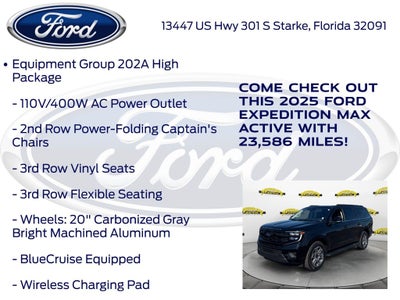 2025 Ford Expedition Max Active