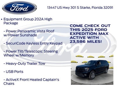 2025 Ford Expedition Max Active