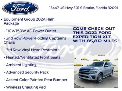2022 Ford Expedition XLT