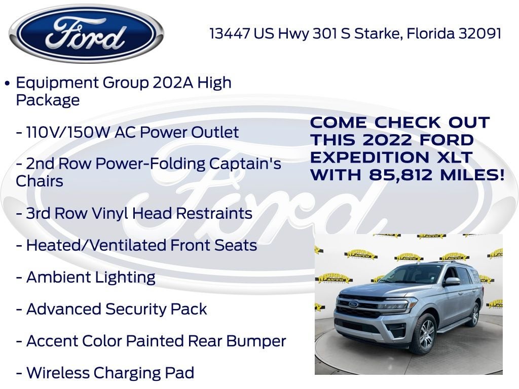 2022 Ford Expedition XLT