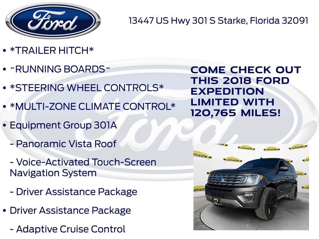 2018 Ford Expedition Limited