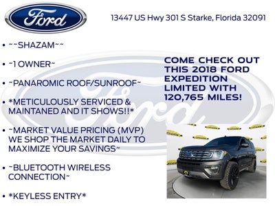 2018 Ford Expedition Limited