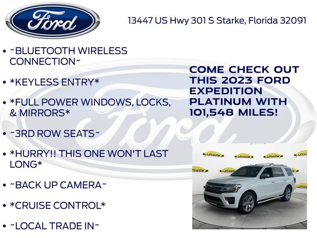 2023 Ford Expedition Platinum