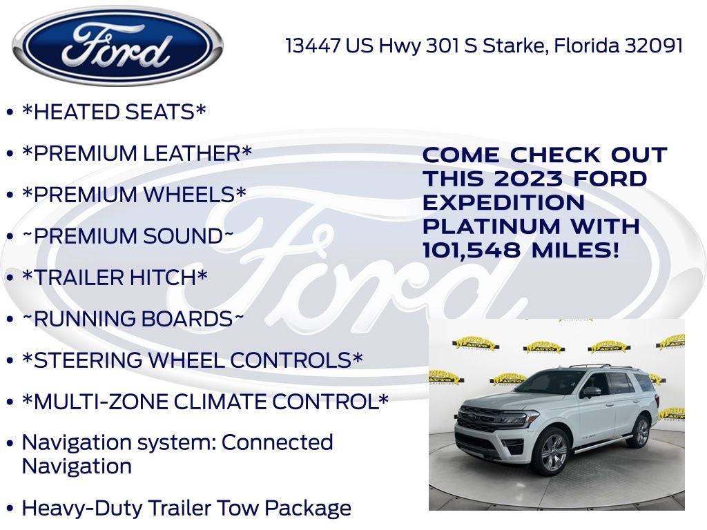 2023 Ford Expedition Platinum