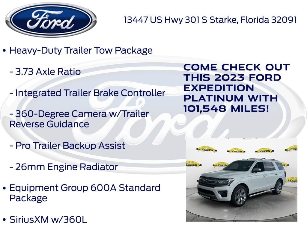 2023 Ford Expedition Platinum