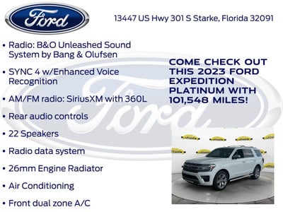 2023 Ford Expedition Platinum