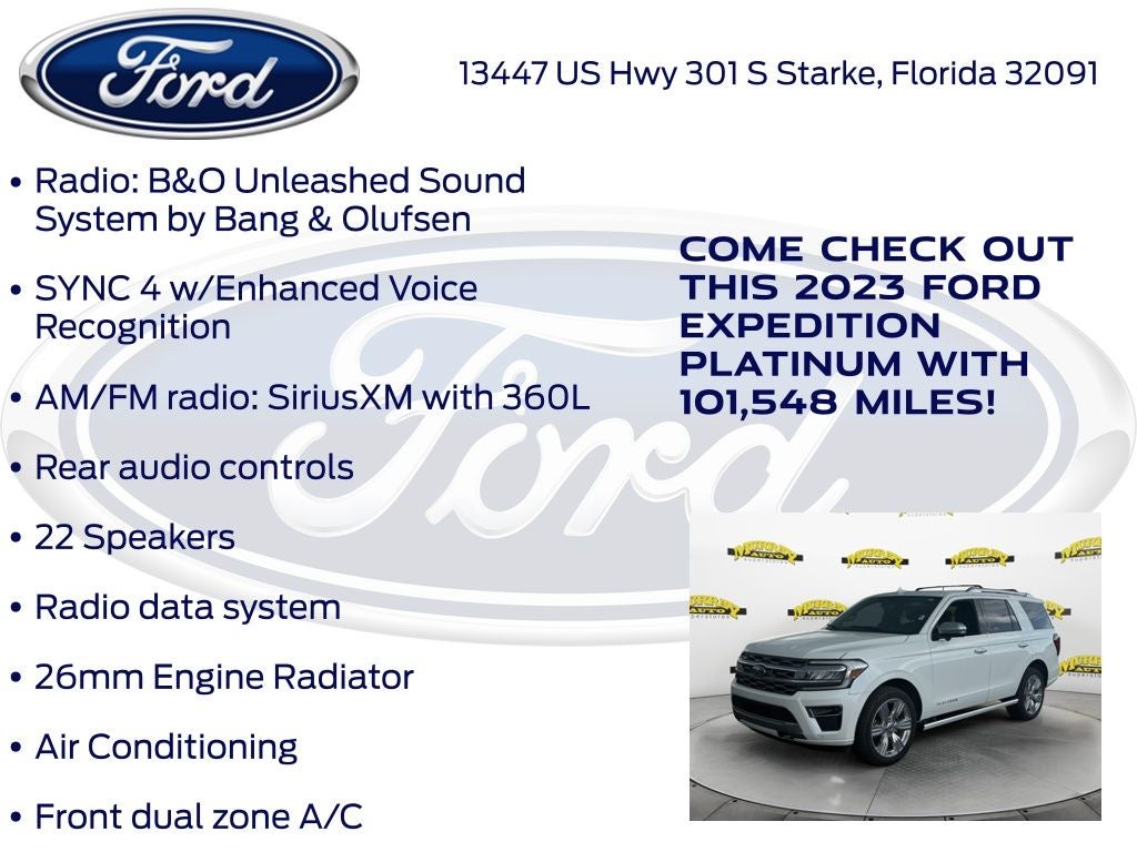 2023 Ford Expedition Platinum