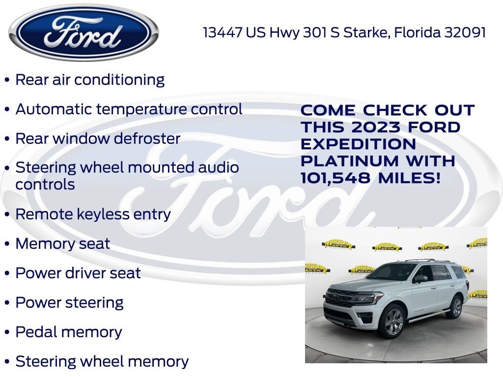 2023 Ford Expedition Platinum