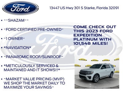 2023 Ford Expedition Platinum