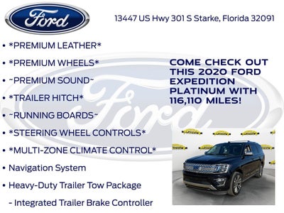 2020 Ford Expedition Platinum