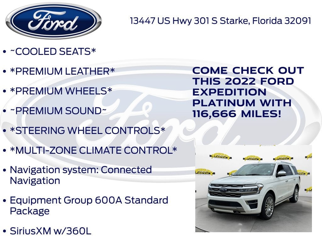 2022 Ford Expedition Platinum