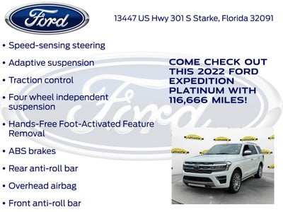 2022 Ford Expedition Platinum