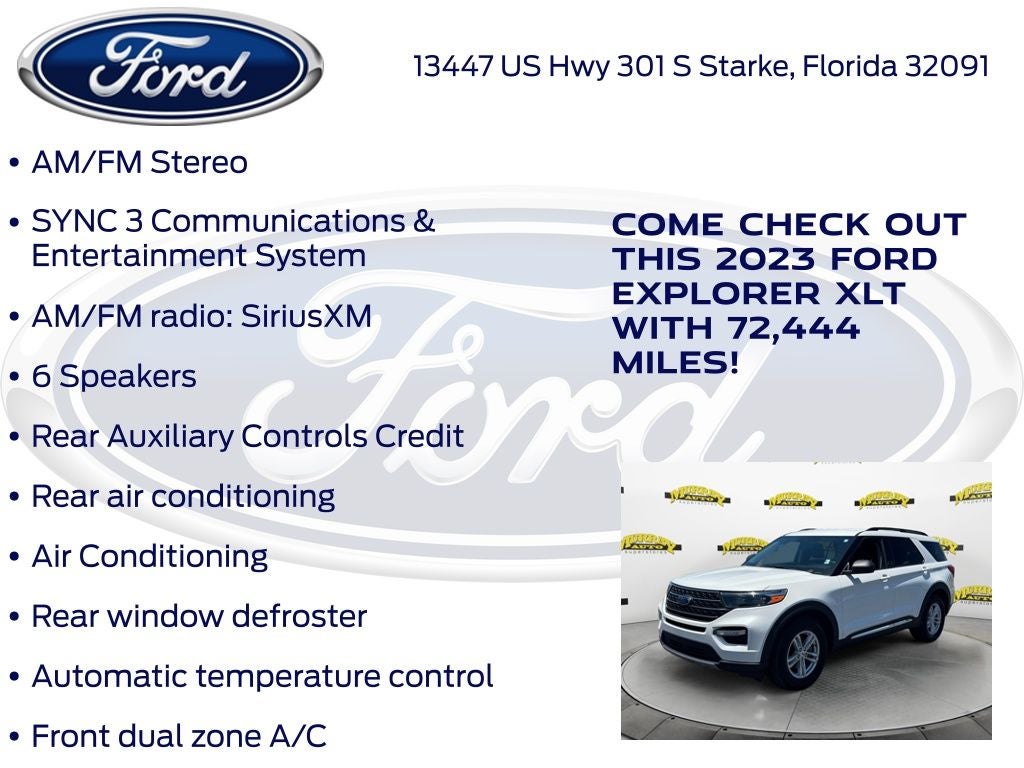 2023 Ford Explorer XLT