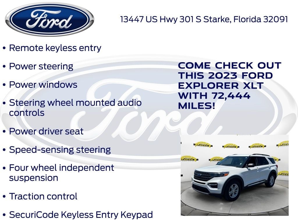 2023 Ford Explorer XLT