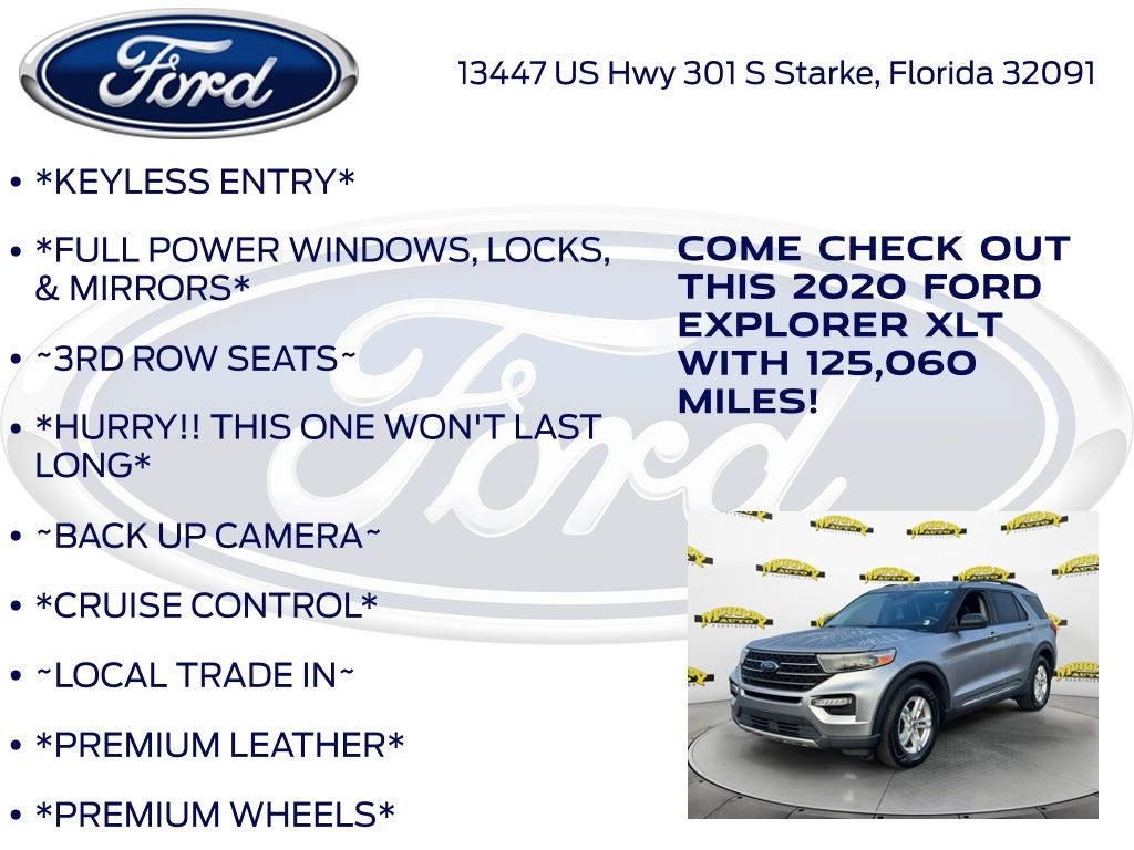 2020 Ford Explorer XLT