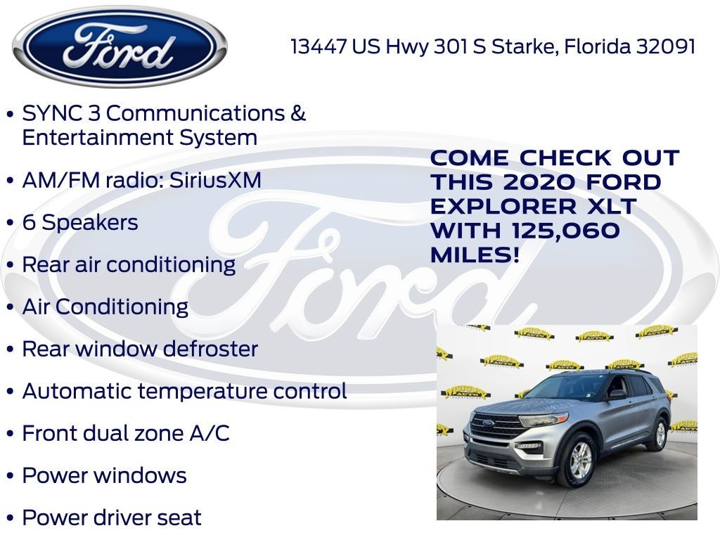 2020 Ford Explorer XLT