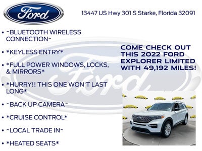 2022 Ford Explorer Limited