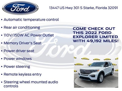 2022 Ford Explorer Limited