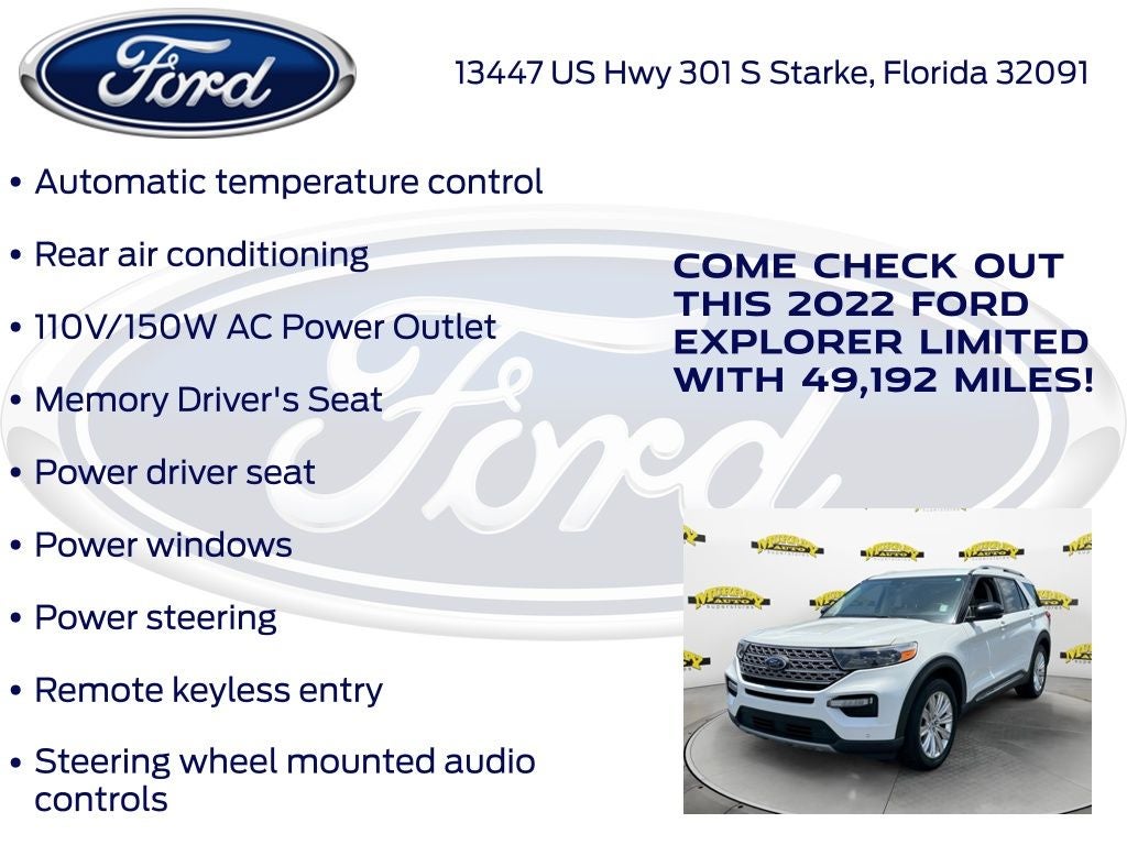 2022 Ford Explorer Limited