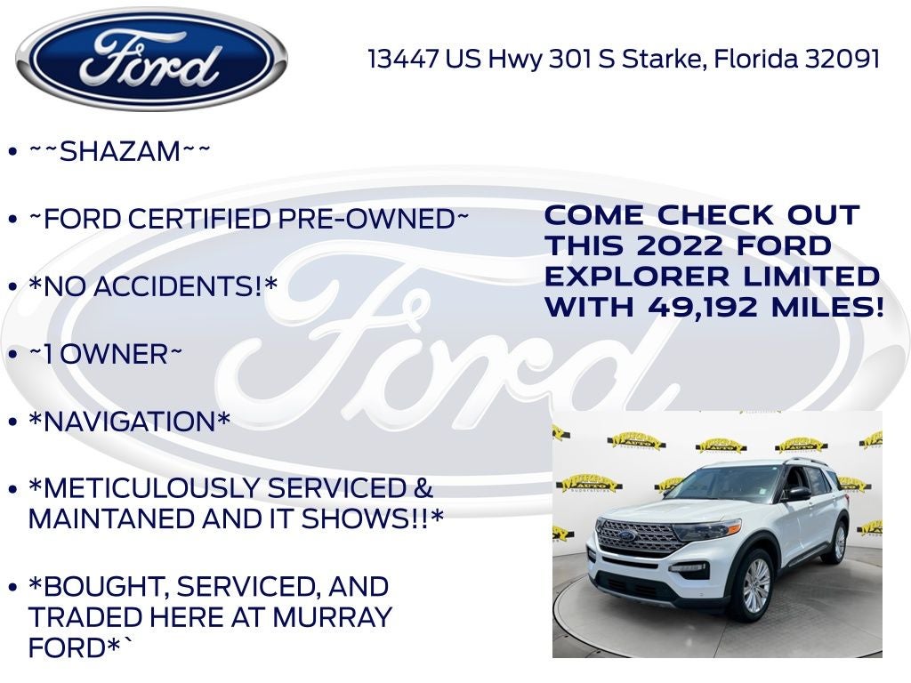 2022 Ford Explorer Limited