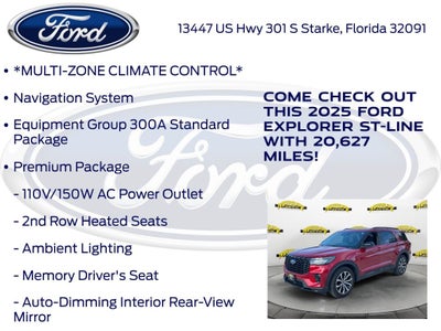 2025 Ford Explorer ST-Line