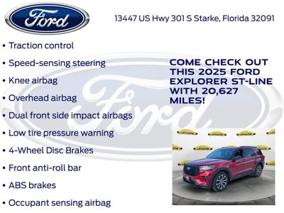 2025 Ford Explorer ST-Line