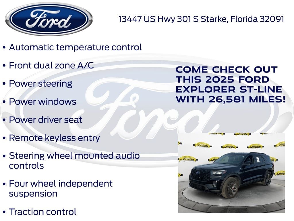 2025 Ford Explorer ST-Line