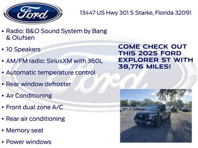 2025 Ford Explorer ST