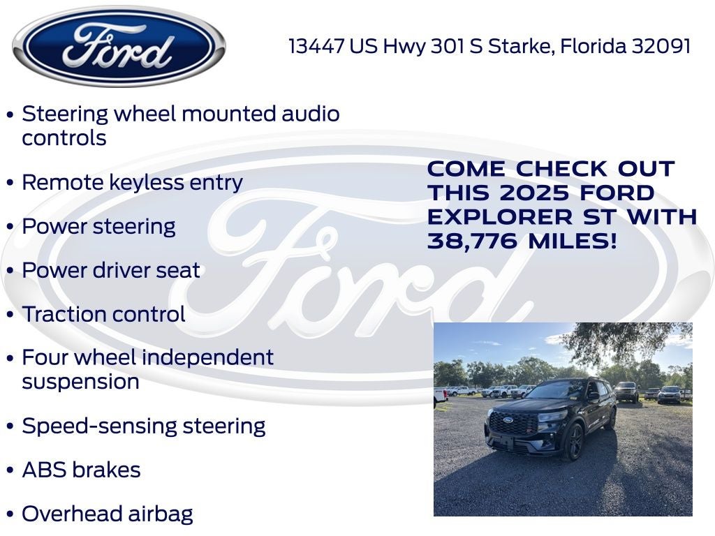 2025 Ford Explorer ST