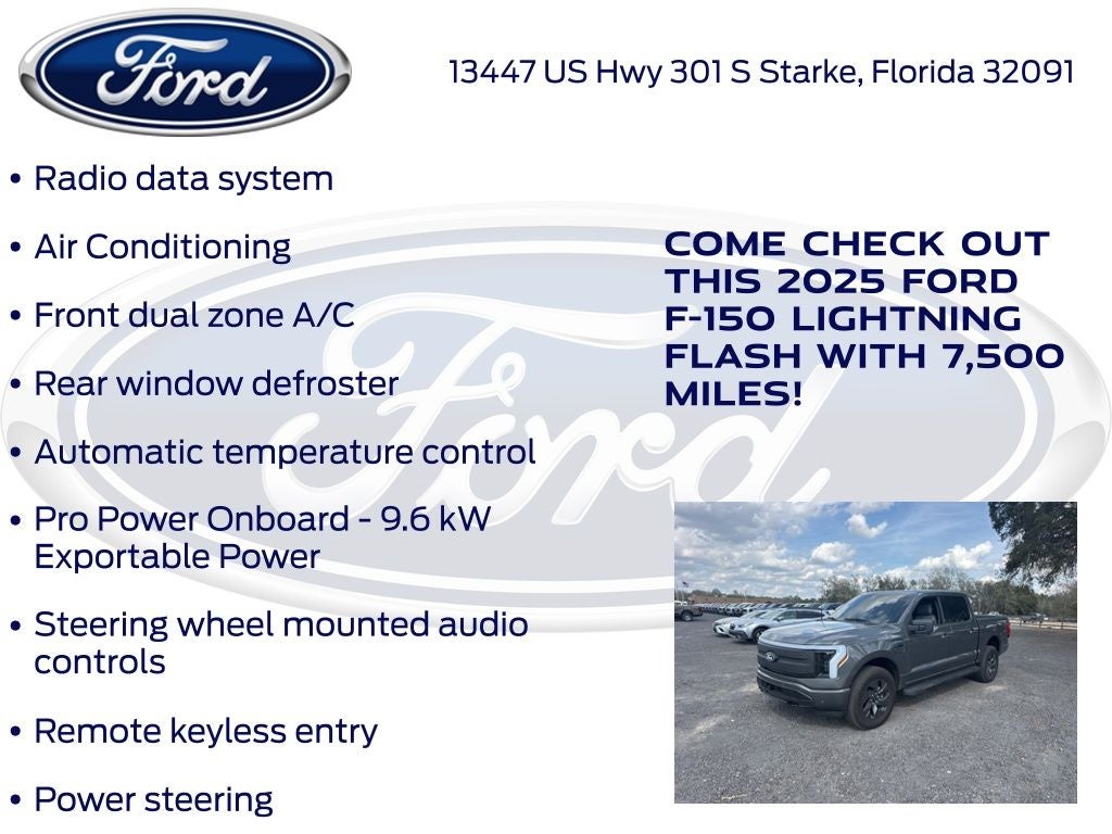 2025 Ford F-150 Lightning Flash
