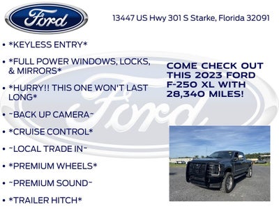 2023 Ford F-250SD XL