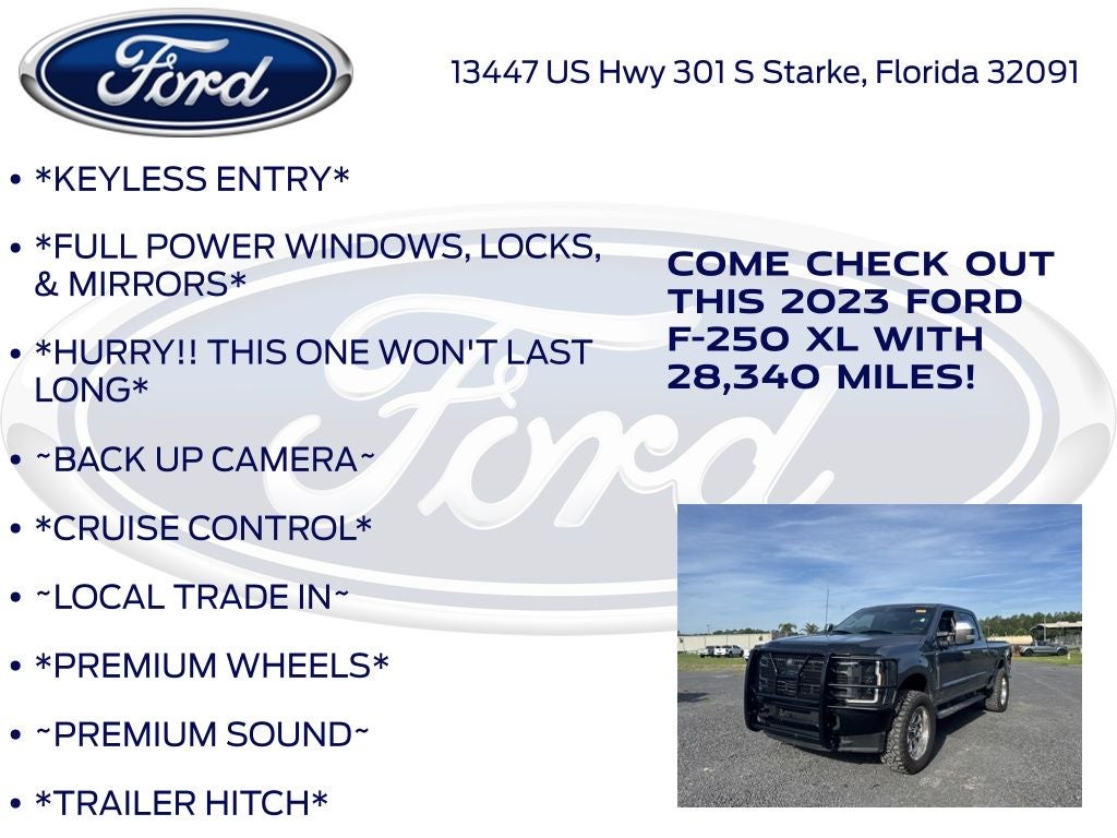 2023 Ford F-250SD XL