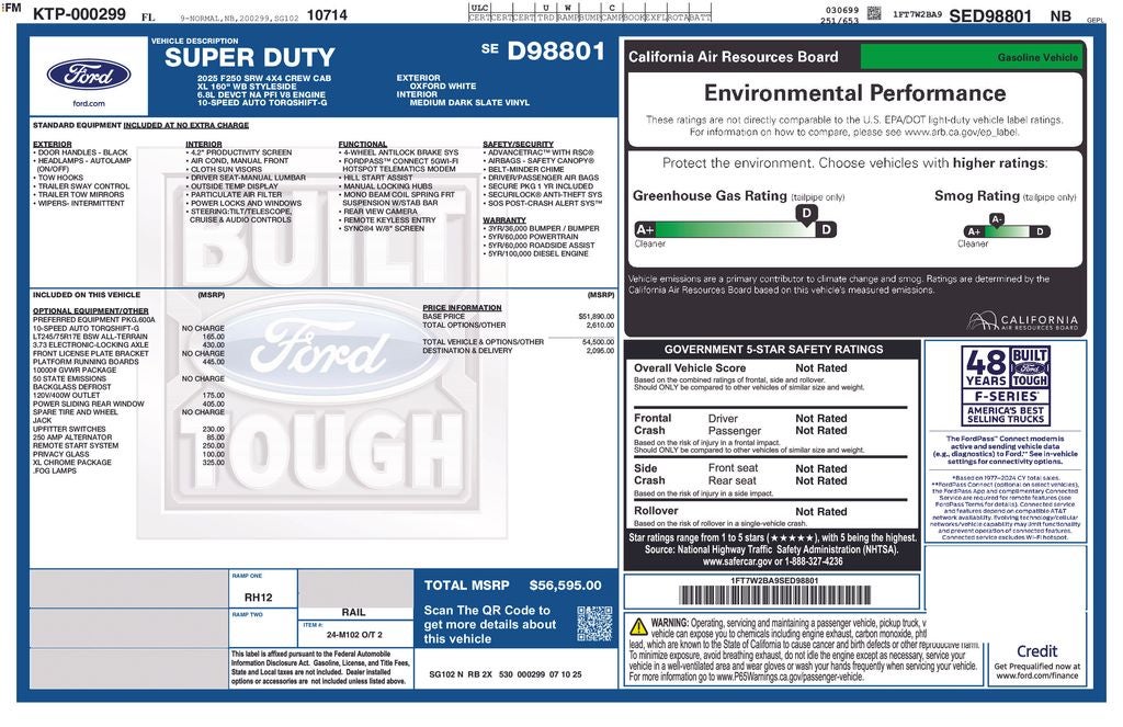 2025 Ford F-250SD XL
